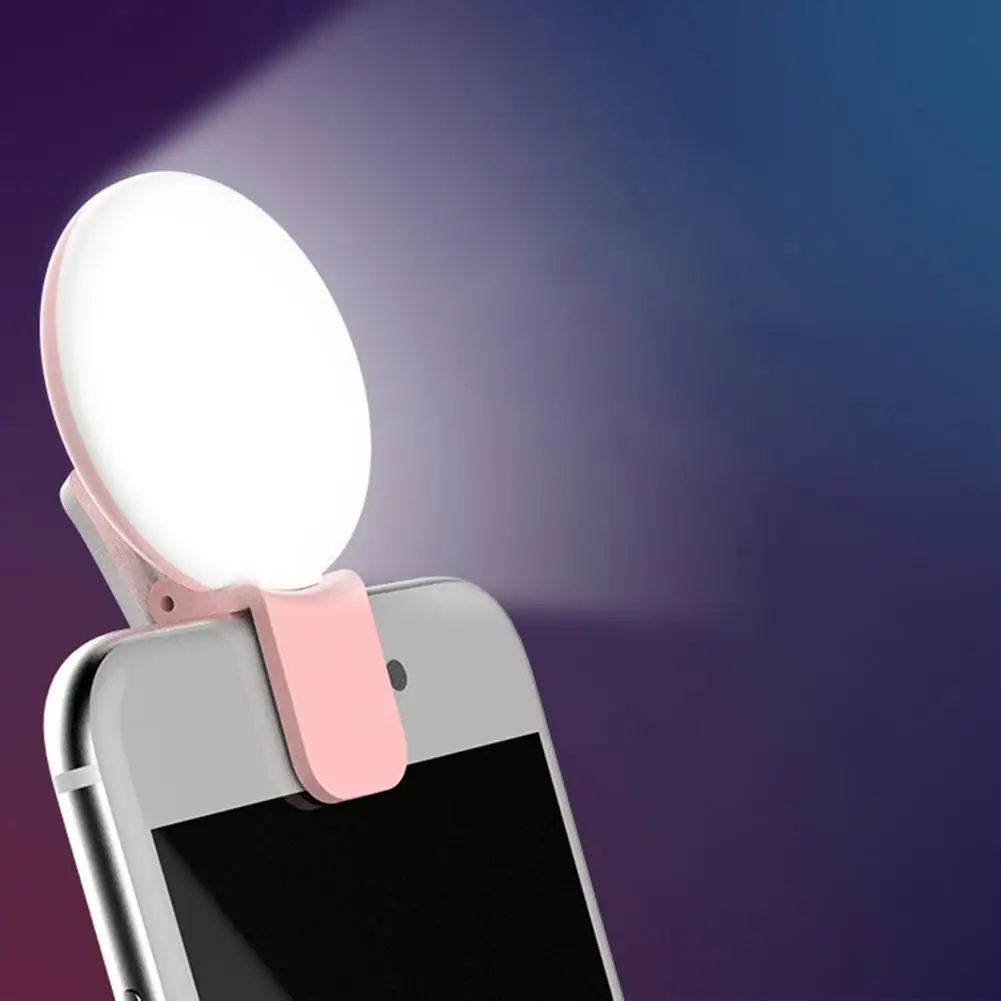Photography Lighting Description - 휴대 전화 LED Selfie 링 라이트