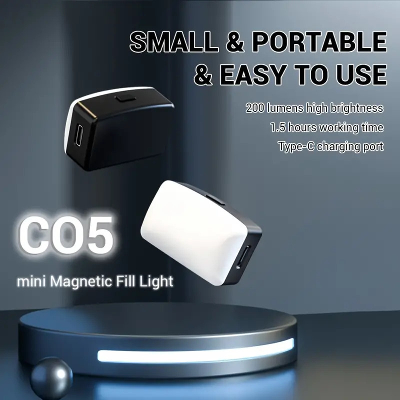 Photography Mobile Lighting - 아이폰에 대 한 미니 자기 LED
