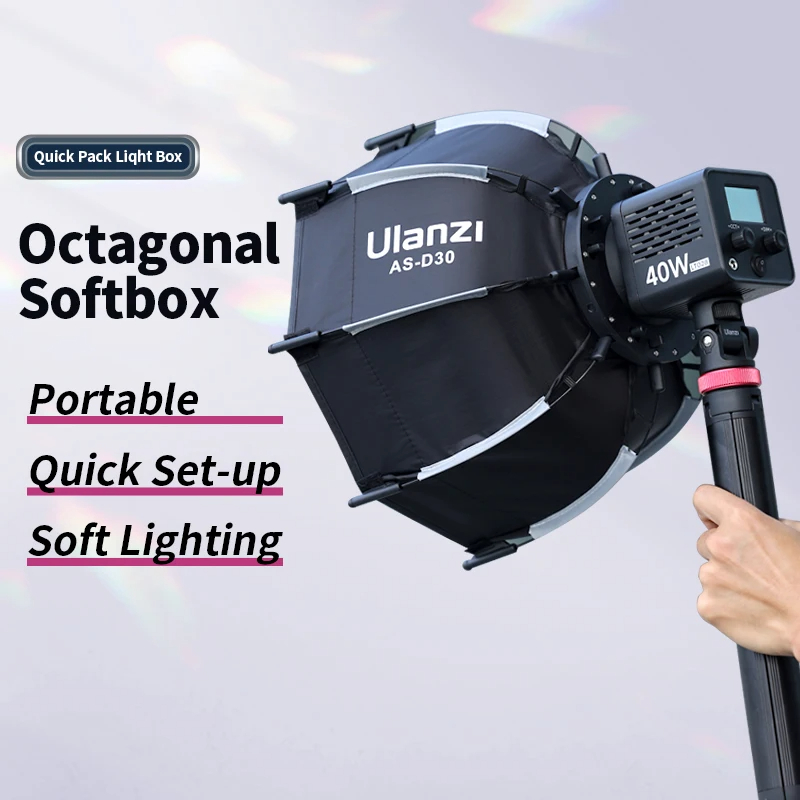 Ulanzi AS-D30 30cm 팔각형 소프트박스 U - Photography Lighting Meter 리뷰 및 가격