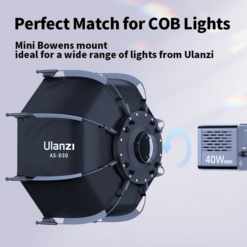 Ulanzi AS-D30 30cm 팔각형 소프트박스 U - Photography Lighting Meter 리뷰 및 가격